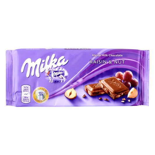 MILKA Raisin & Nut /22 pack/$24.20